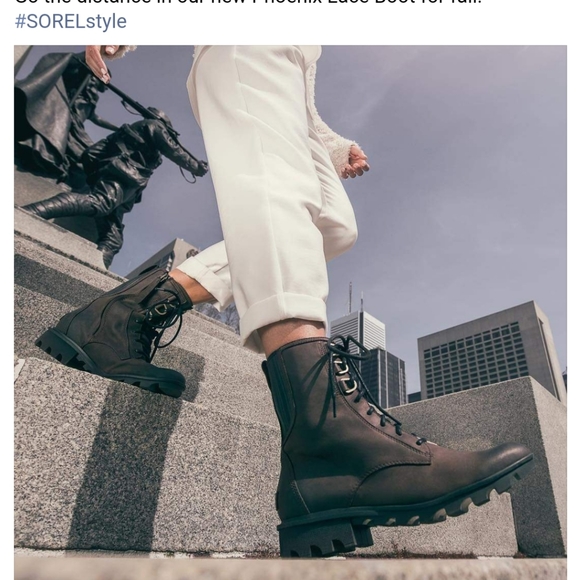 Sorel Shoes - Sorel PHOENIX All Season Waterproof + Leather Zip & Lace Indestructible  Boot 12